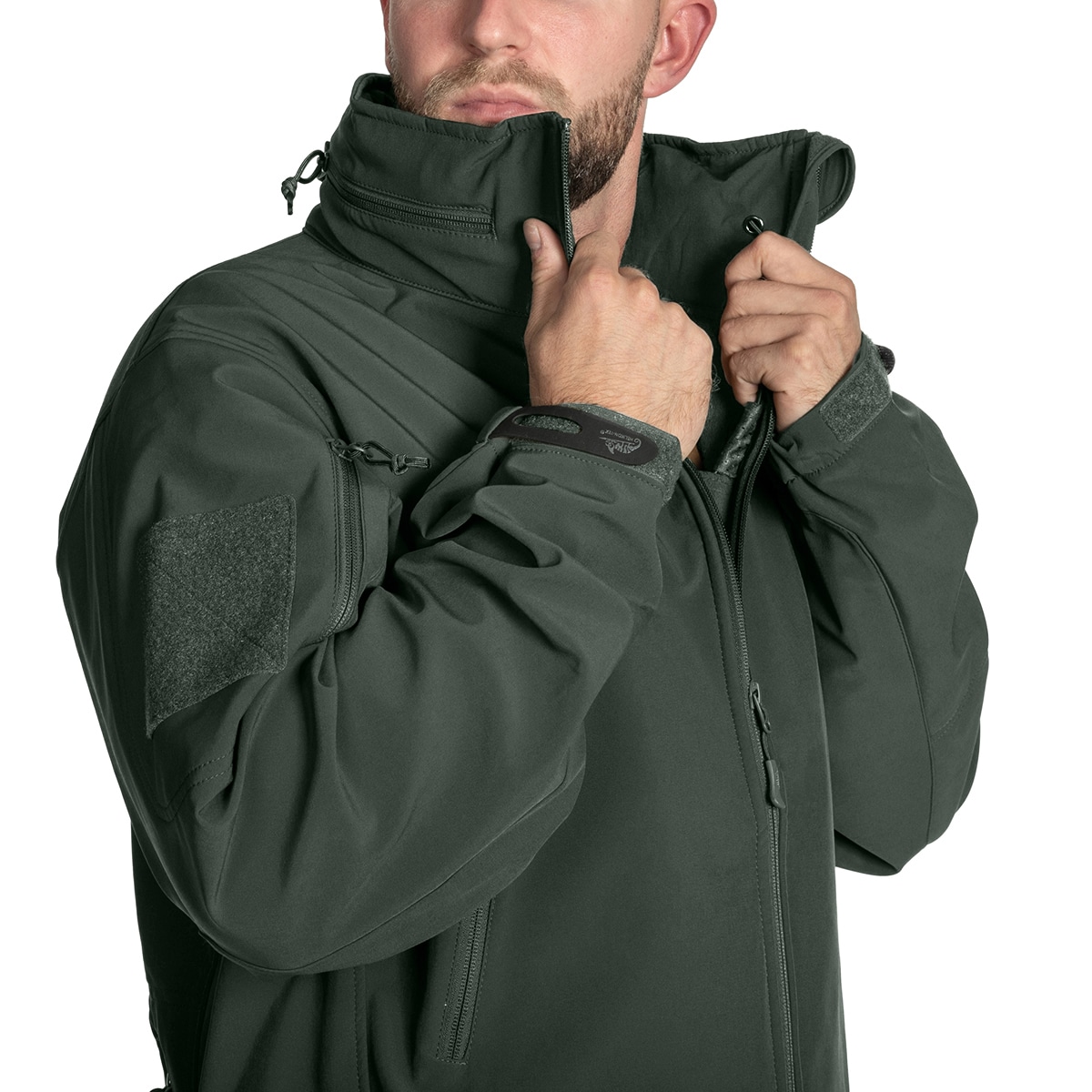 Helikon Gunfighter Softshell Shark Skin Windblocker Jacket - Foliage Green