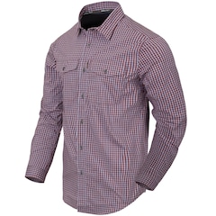 Helikon Covert Concealed Carry Shirt - Scarlet Flame Checkered