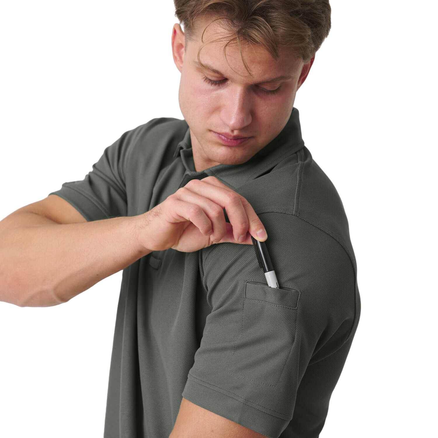 Helikon UTL TopCool Thermoactive Polo Shirt - Foliage Green