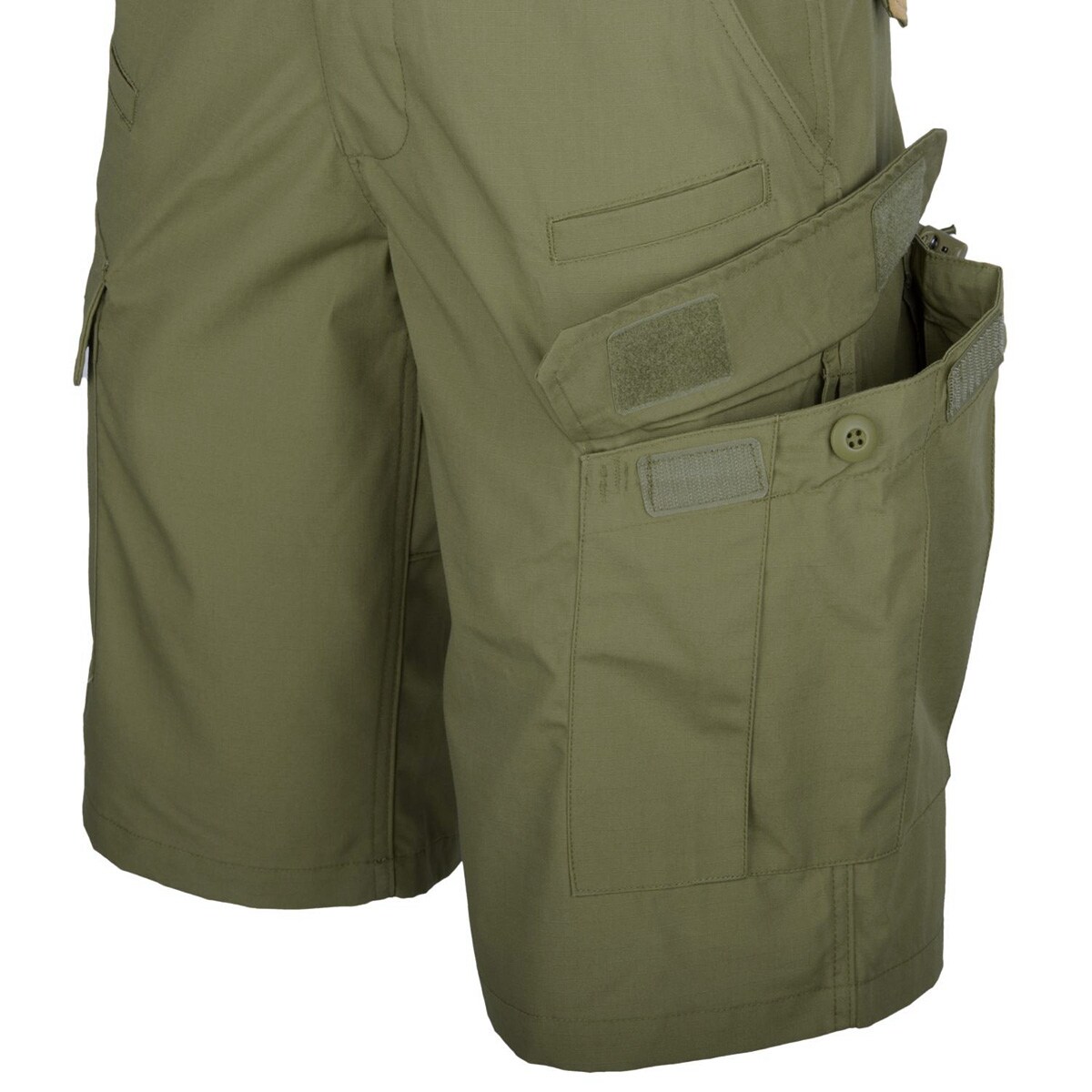 Helikon CPU PoliCotton Ripstop Shorts - Olive Green