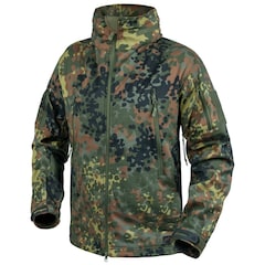 Helikon Gunfighter Softshell Shark Skin Windblocker Jacket - Flecktarn