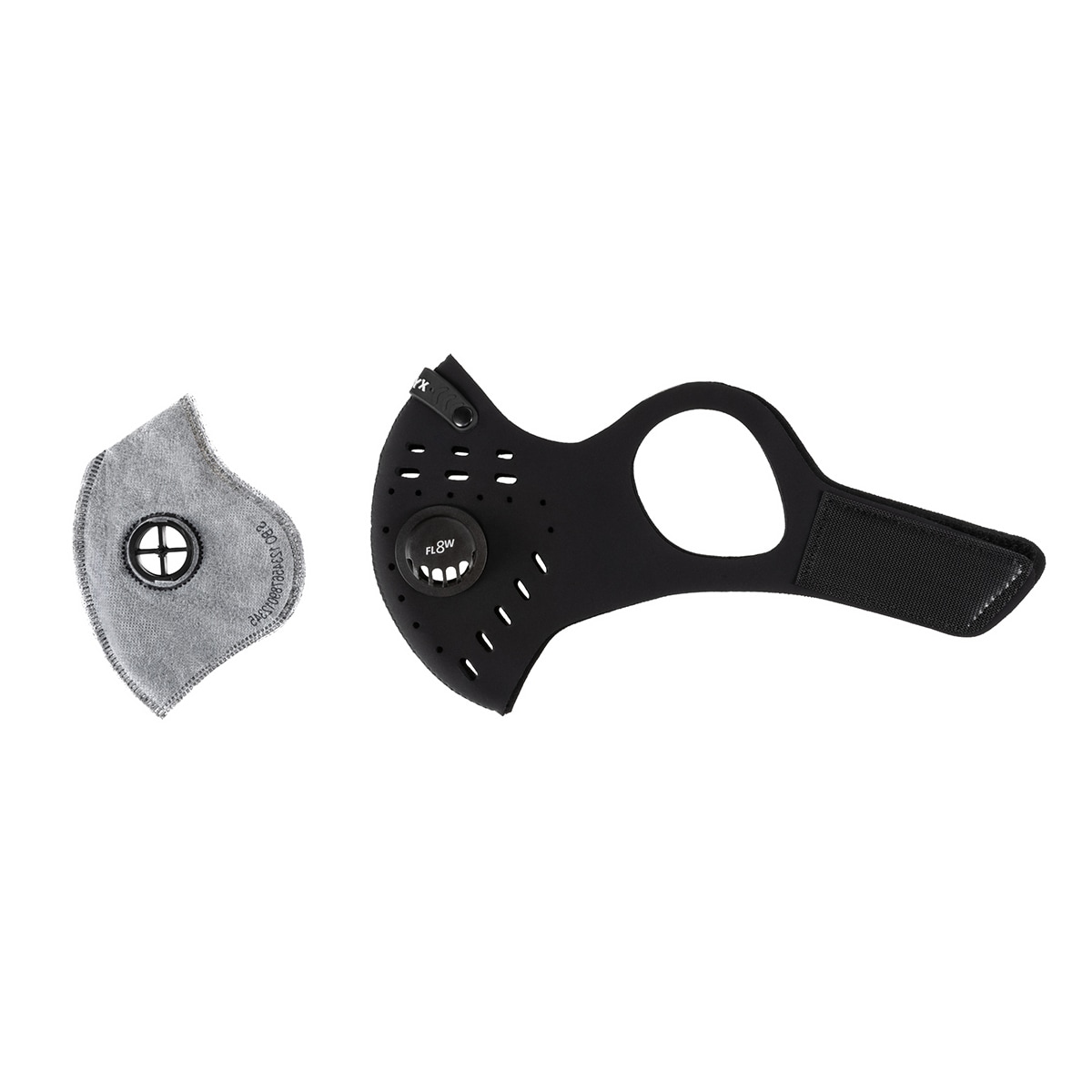 Broyx Sport Delta Anti-Smog Mask Black