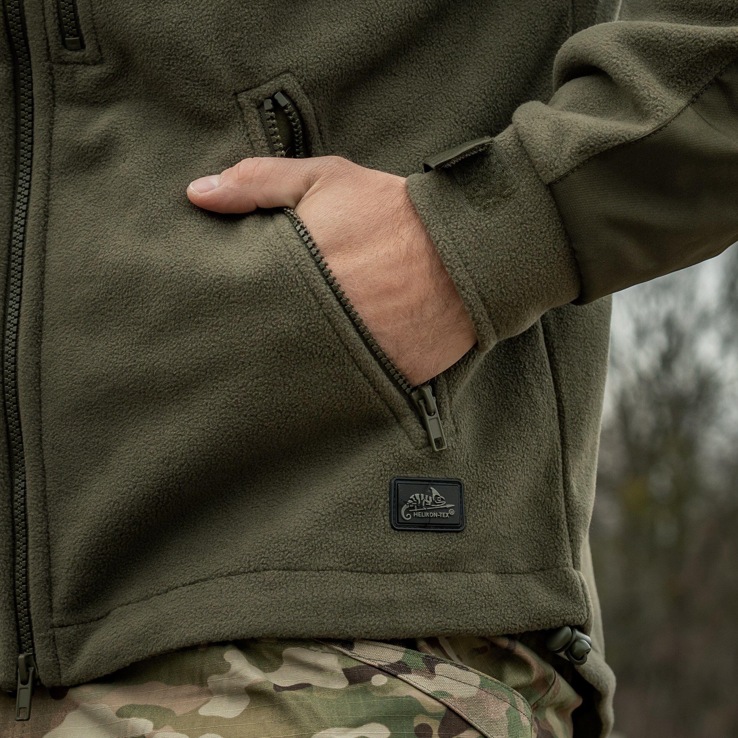 Helikon Classic Army Fleece - Olive Green