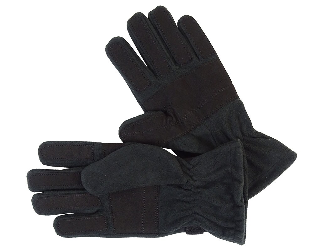 Texar Fleece Gloves - Black