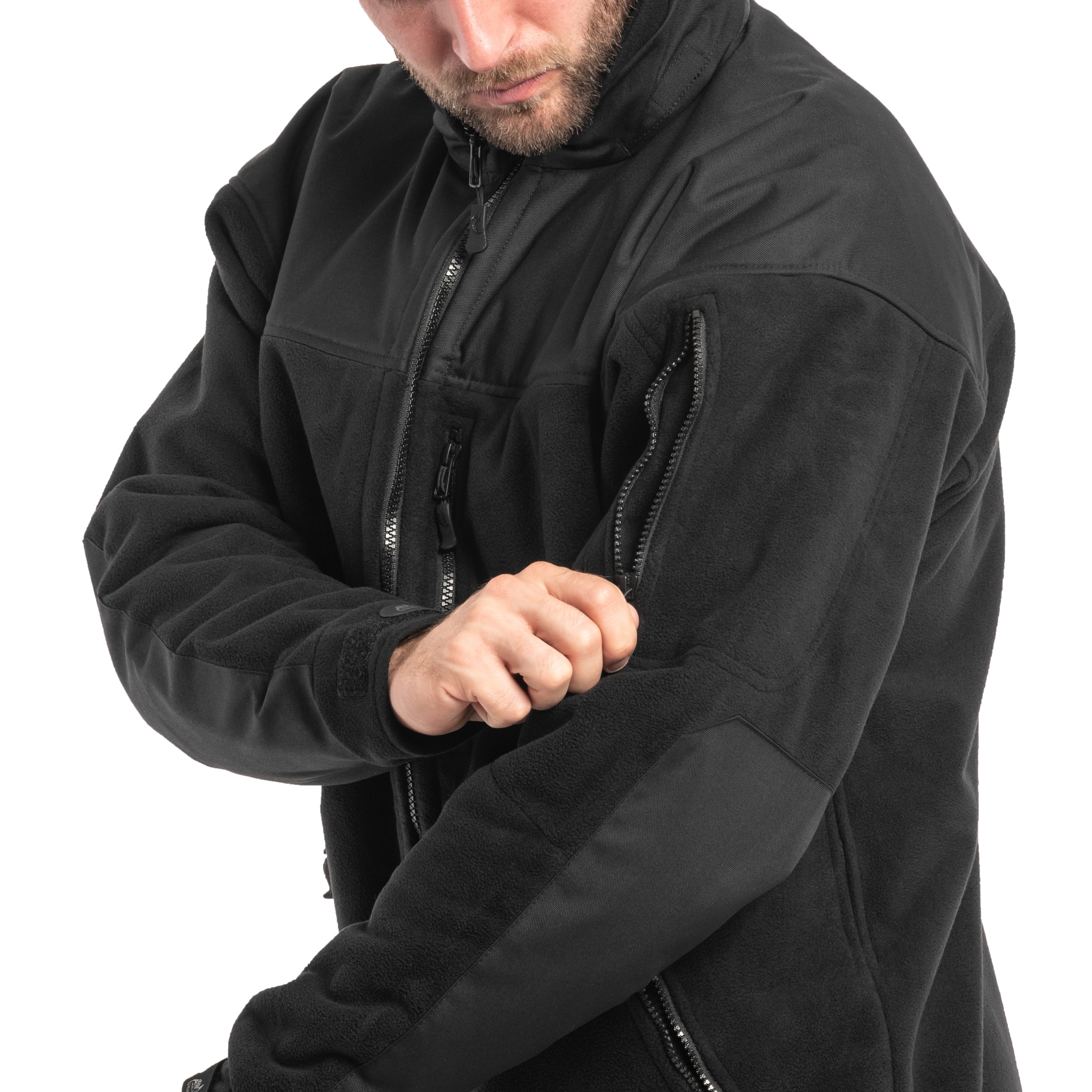 Helikon Classic Army Windblocker Fleece Jacket - Black