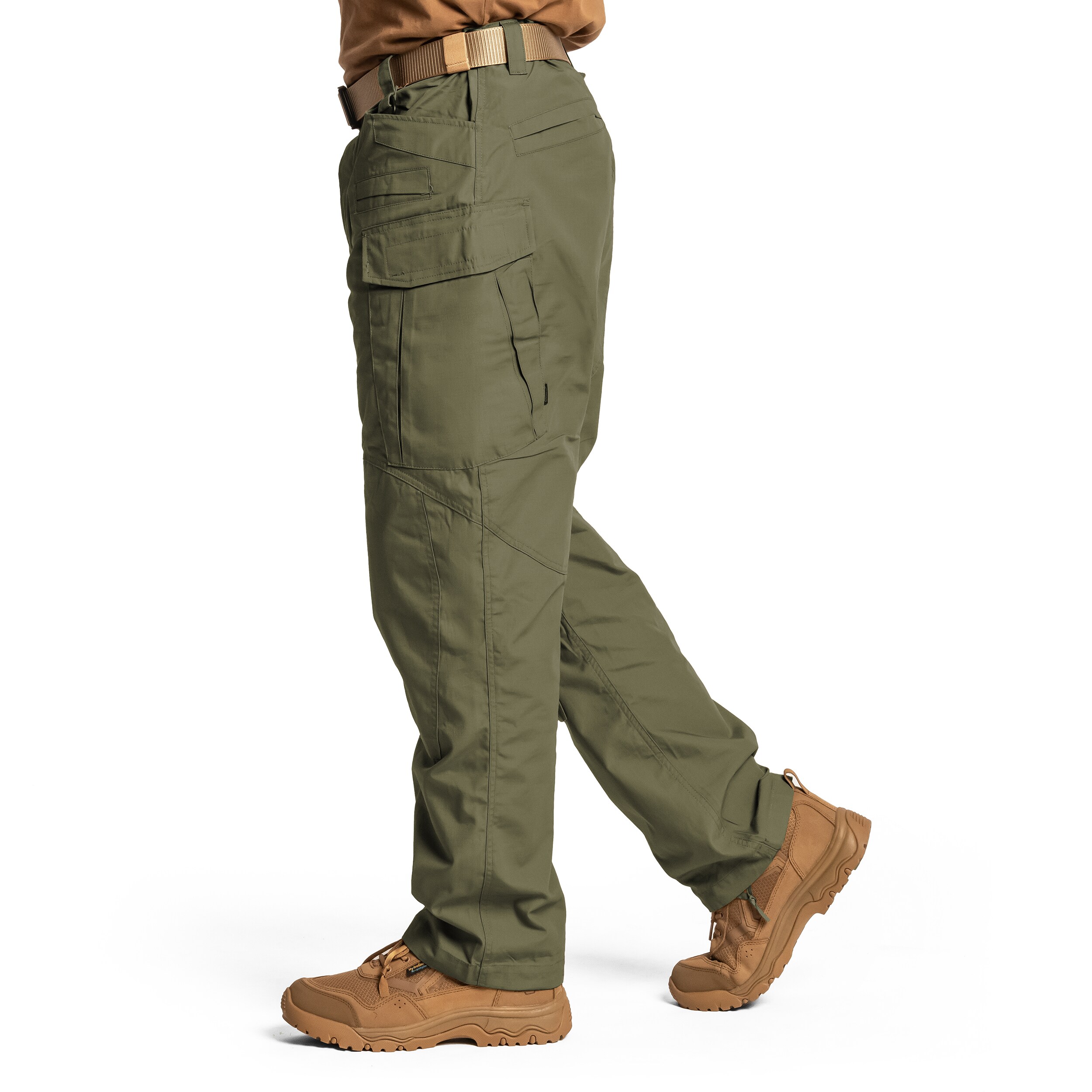 Helikon SFU NextPolyCotton Rip-Stop Military Pants - Olive Green