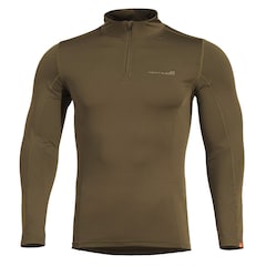 Pentagon Pindos 1/2 ZIP Thermoactive T-shirt - Olive
