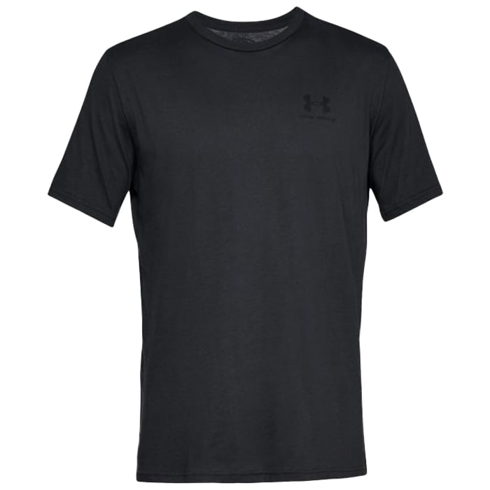 Under Armour Sportstyle Left Chest Logo Short Sleeve Thermal Shirt - Black