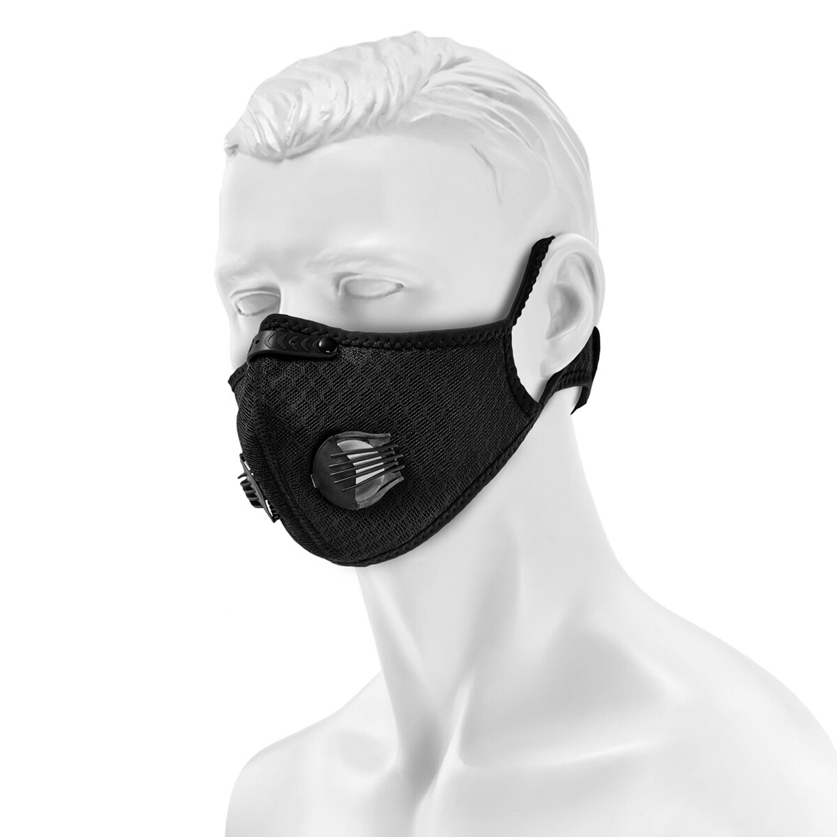 Maraton Openwork Anti-Smog Mask - Black