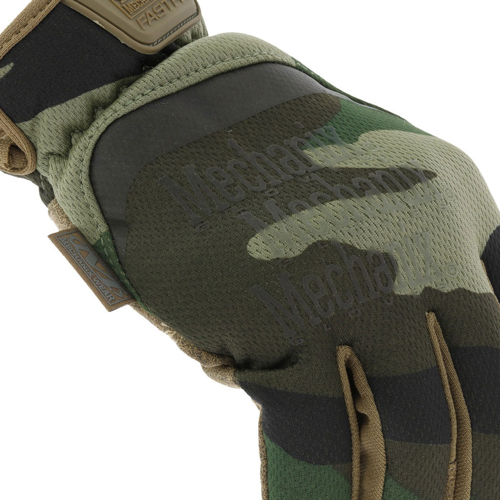 Mechanix Wear FastFit Tactical Gloves Woodland Camo