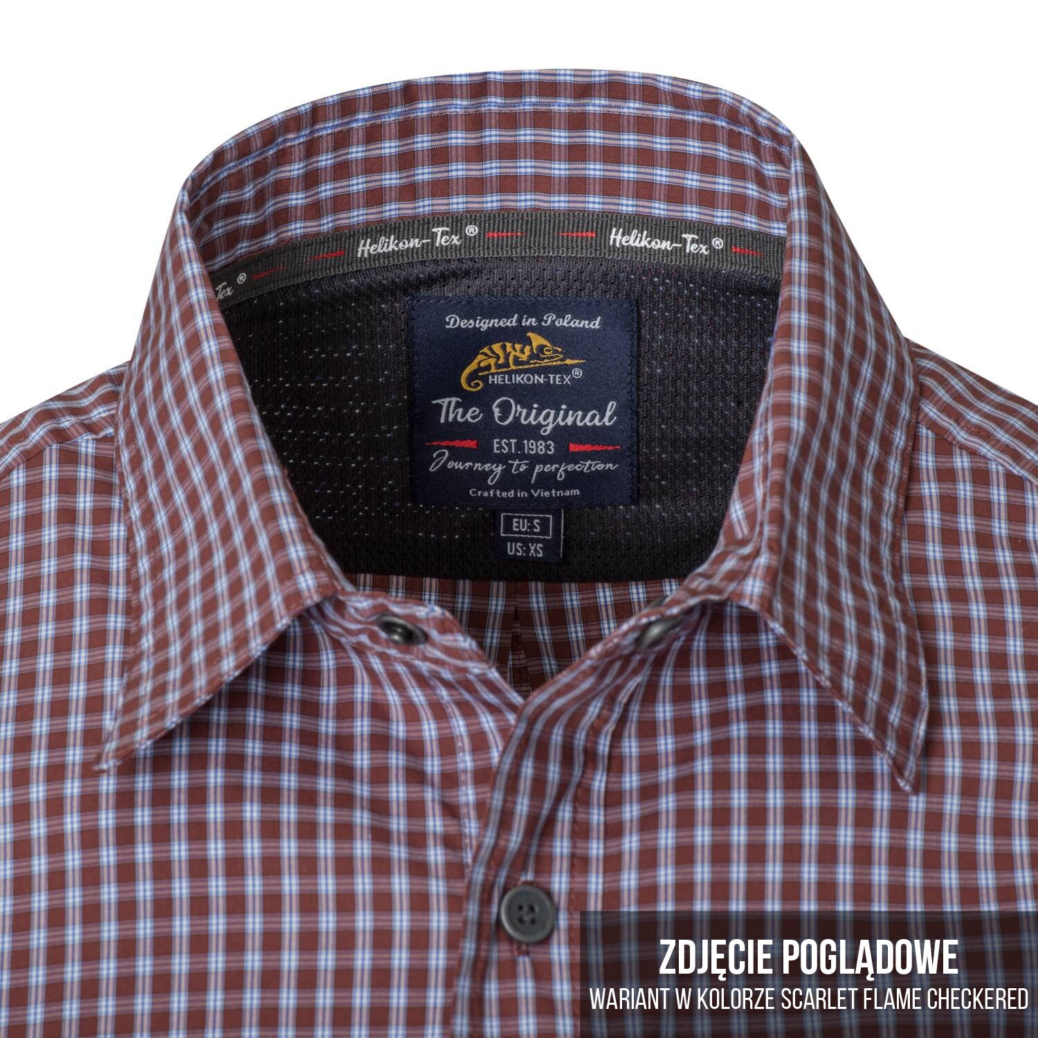 Helikon Covert Concealed Carry Shirt - Ozark Blue Plaid 