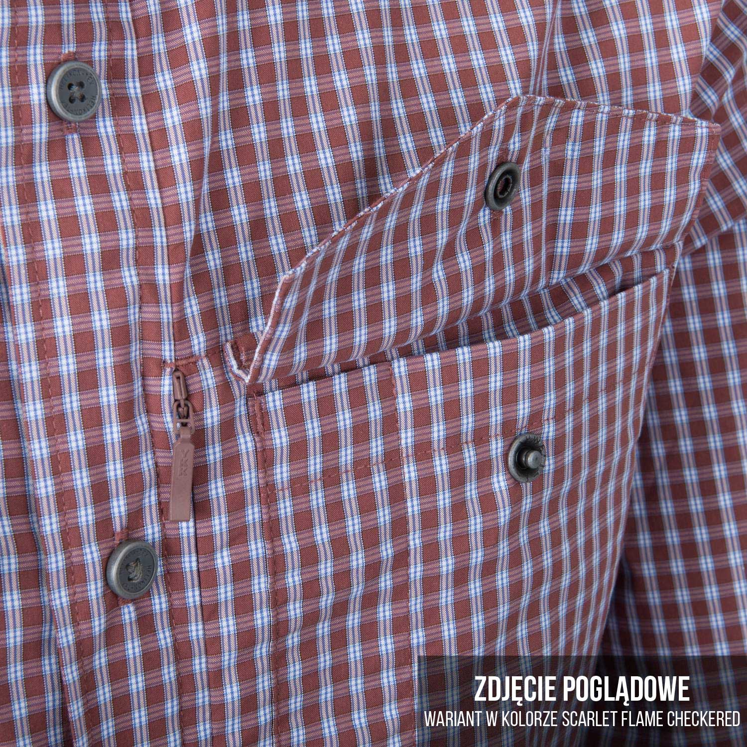 Helikon-Tex Covert Concealed Carry Shirt - Ozark Blue Plaid