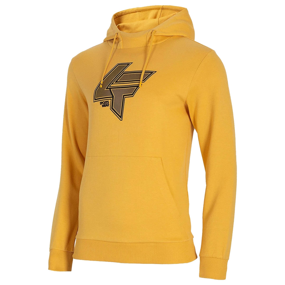 4F L21 BLM010 Hoodie - light yellow