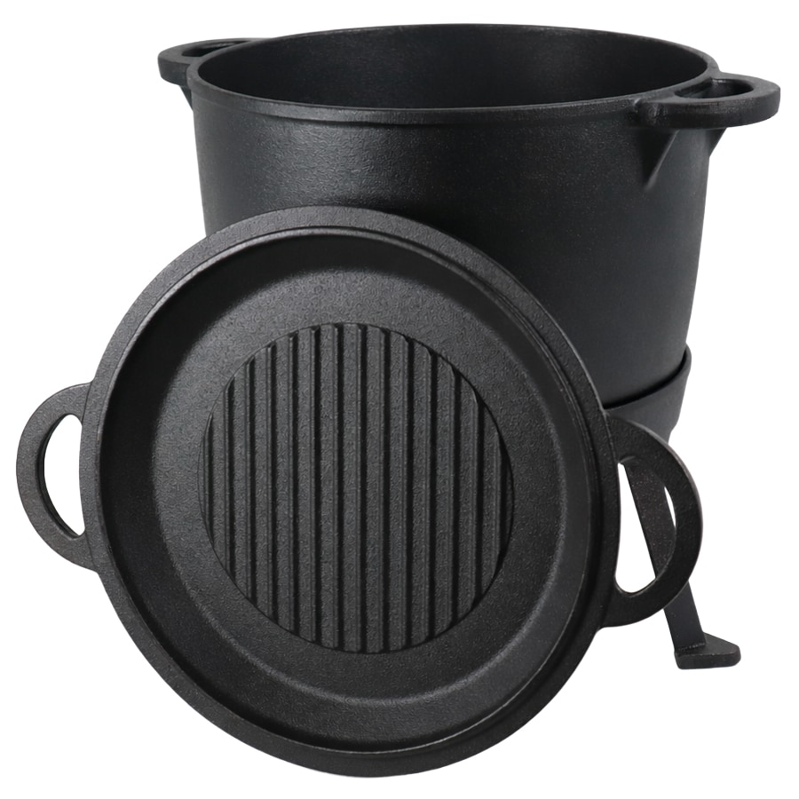 Rossner 3in1 iron cauldron 12 l
