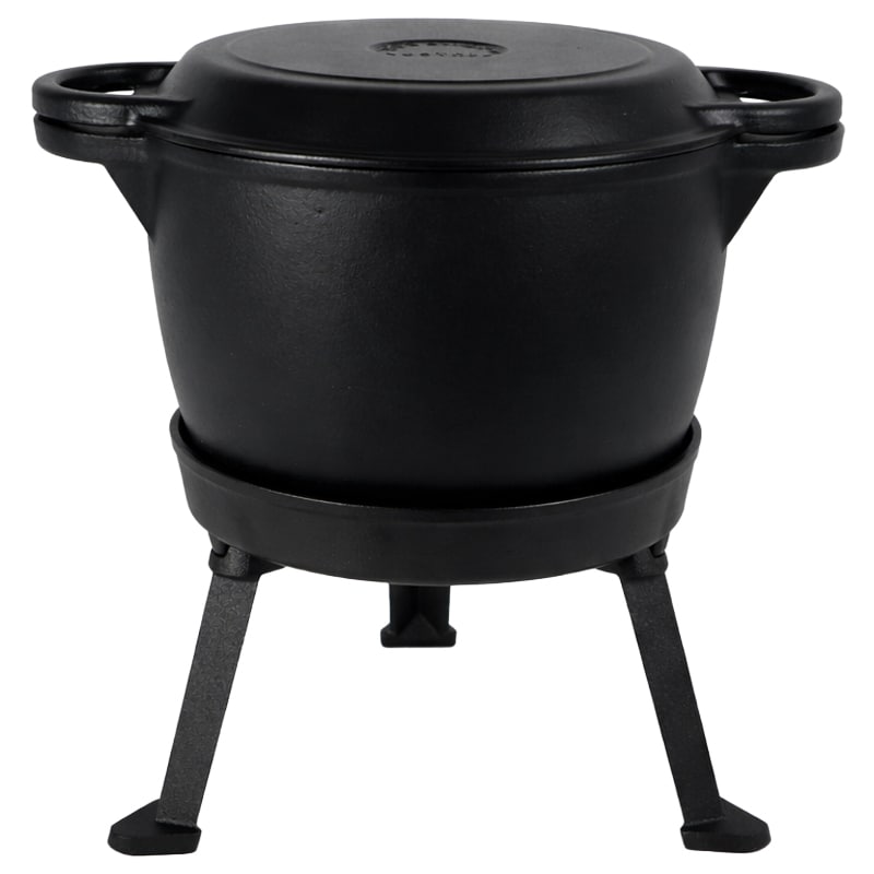 Rossner 3in1 iron enamelled cauldron 8 l