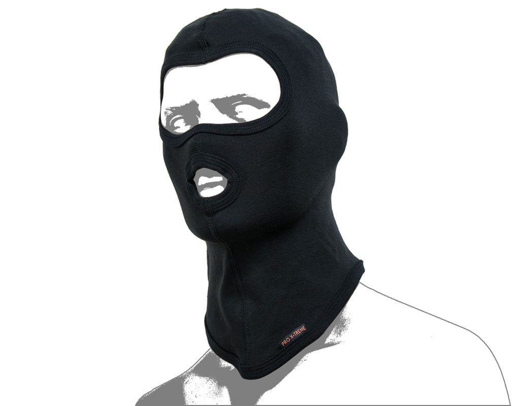 Polandex breathable Balaclava with 2 holes for eyes and mouth