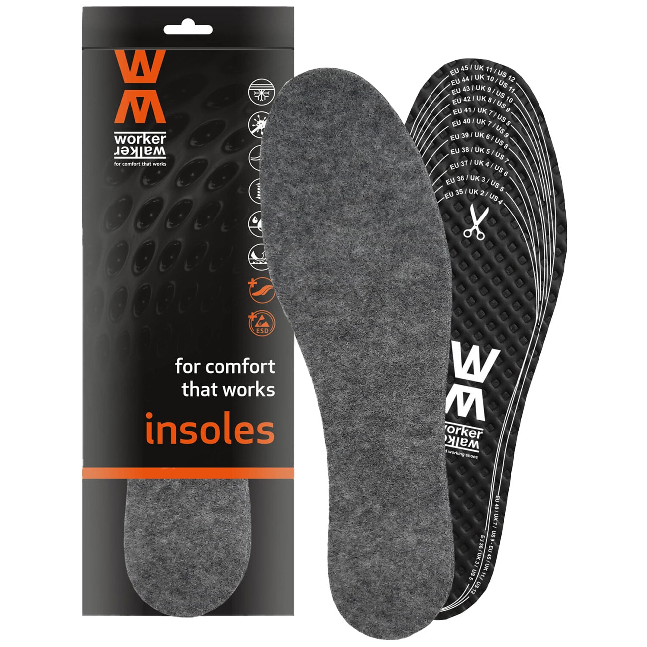 Worker Walker Farmer Pro shoe insoles