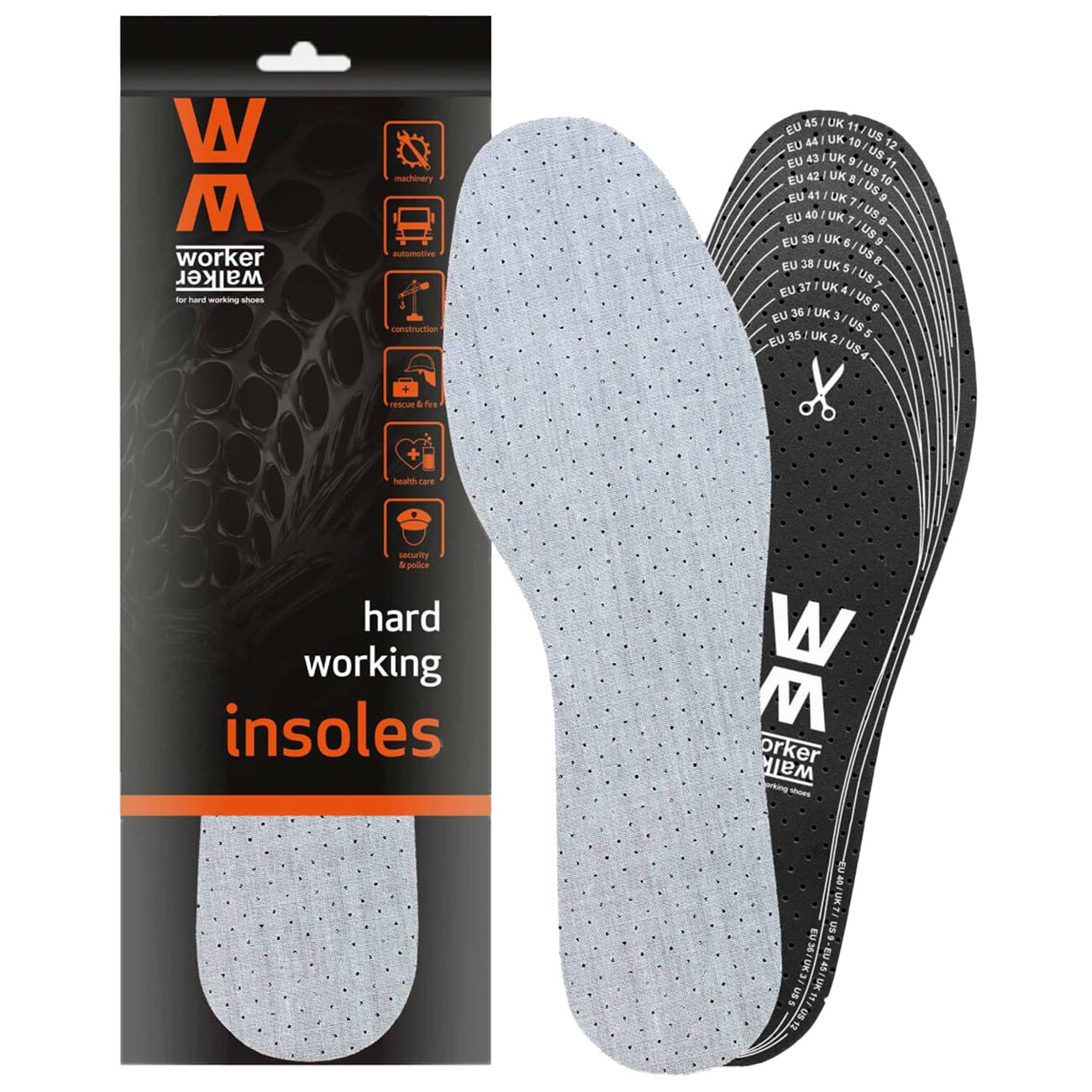 Worker Walker Odour Block Pro shoe insoles 