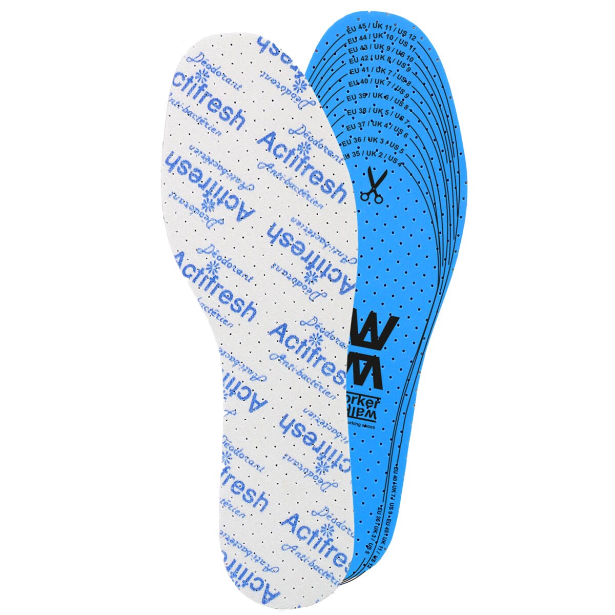 Worker Walker Fresh Up shoe insoles Pro