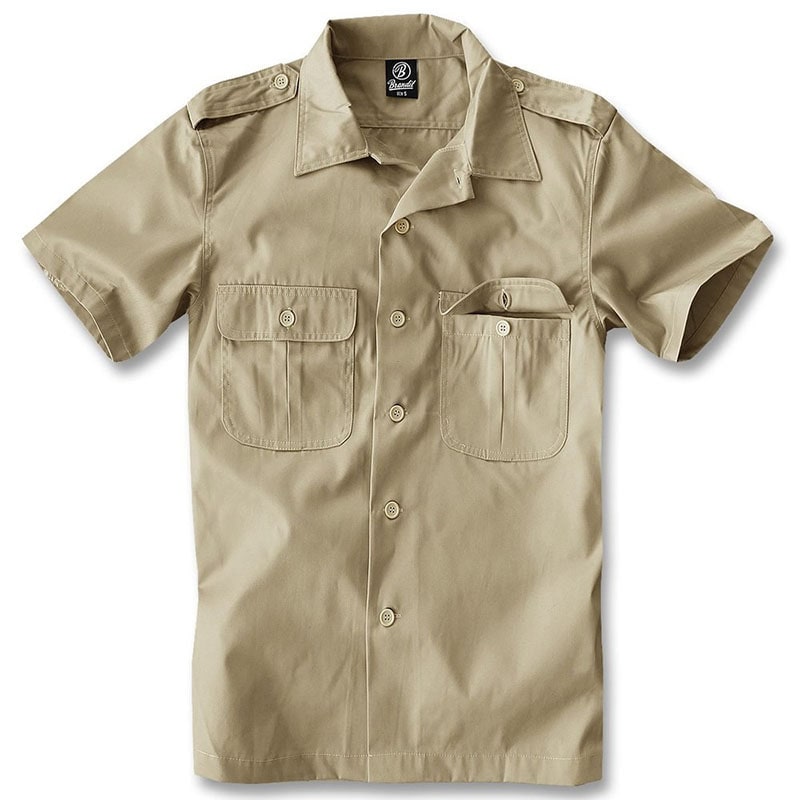 Brandit US Hemd Shirt - Beige