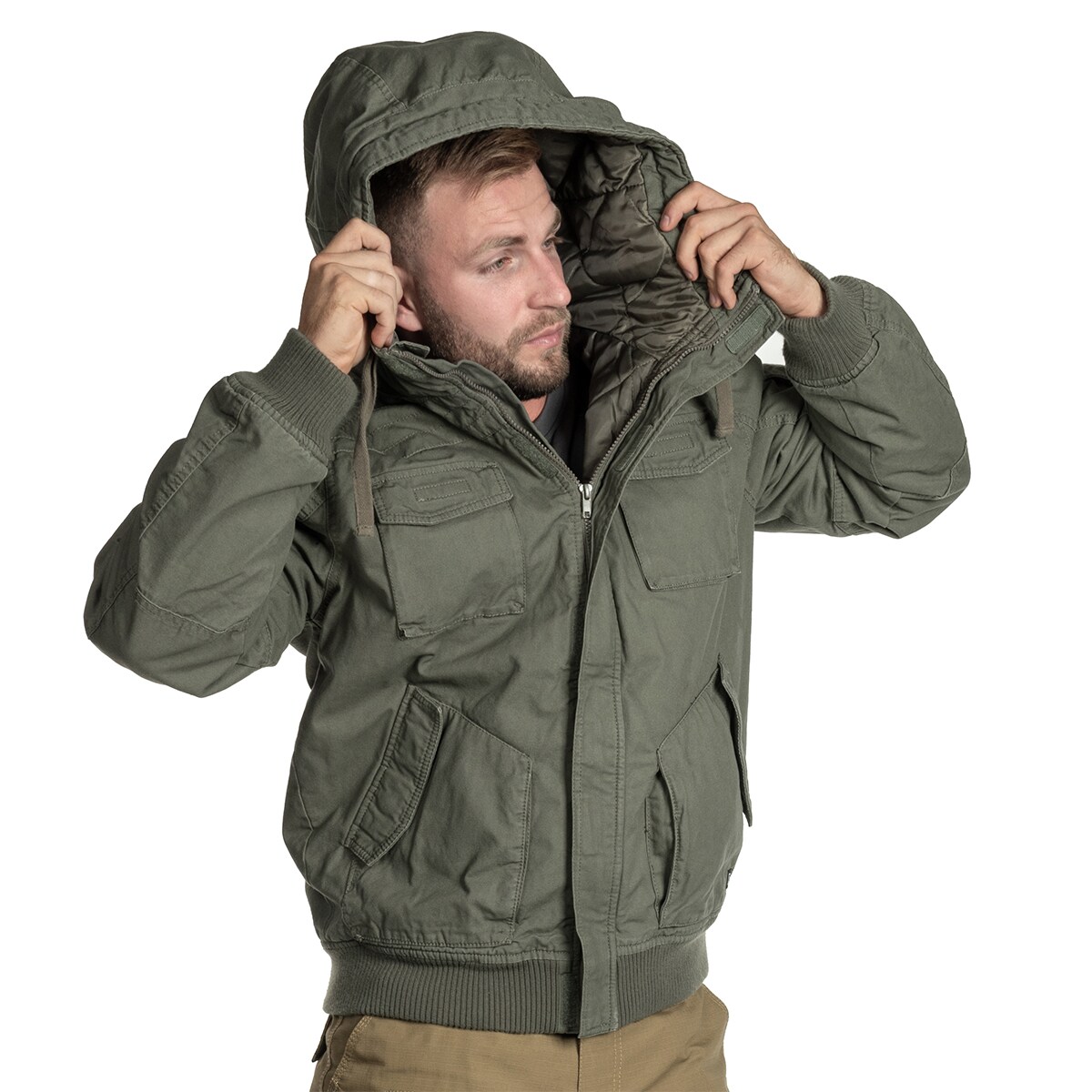 Brandit Bronx Jacket - Olive