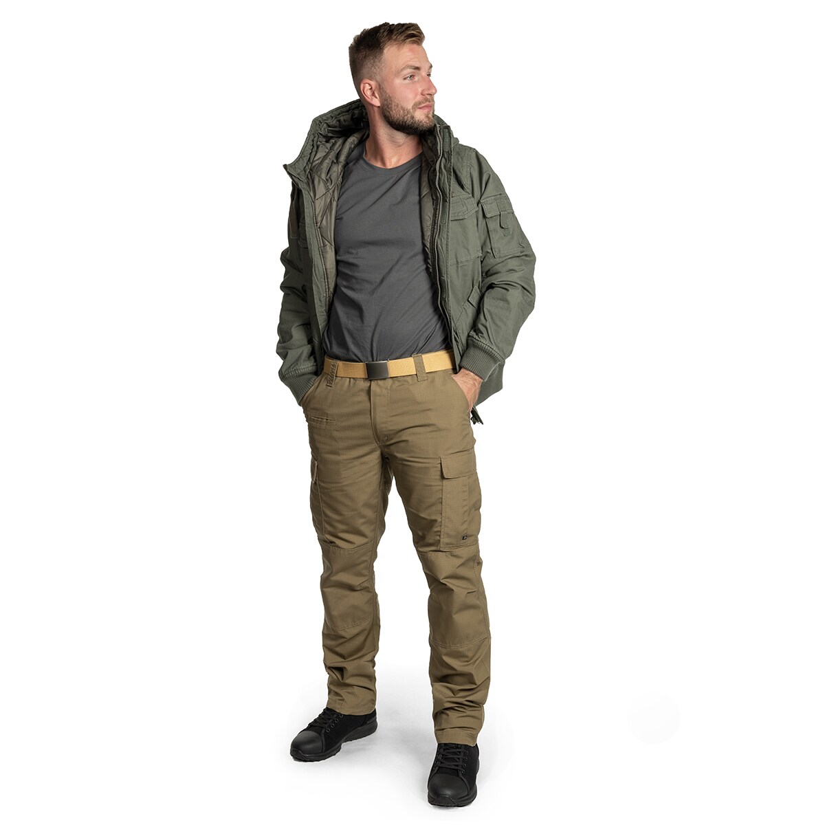 Brandit Bronx Jacket - Olive