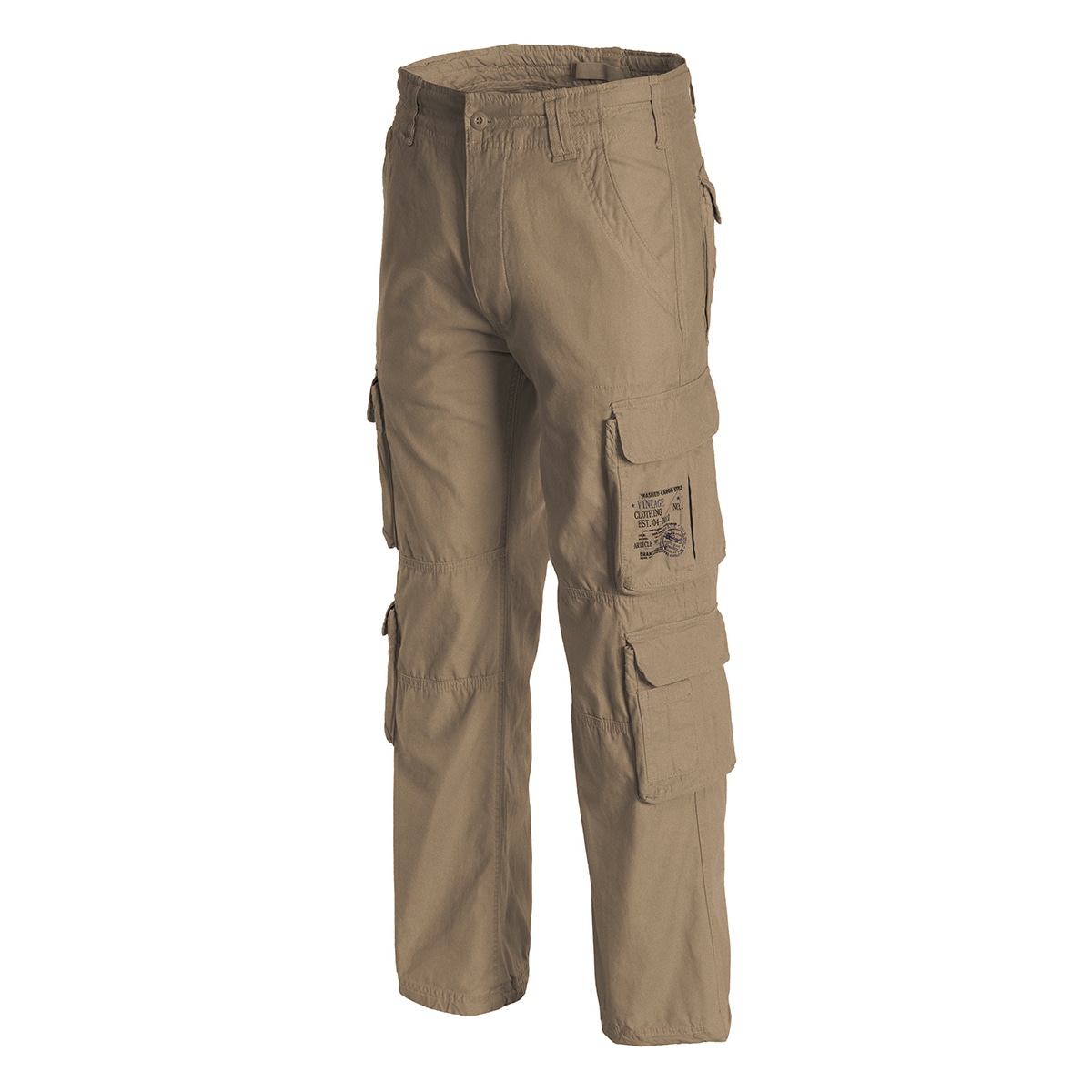 Brandit Pure Vintage Military Pants - Beige