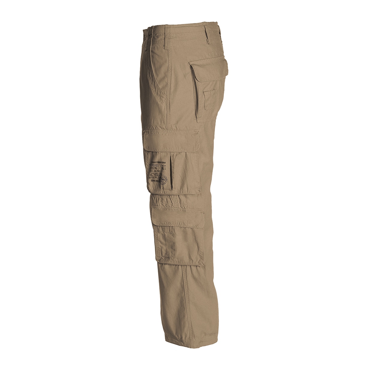 Brandit Pure Vintage Military Pants - Beige