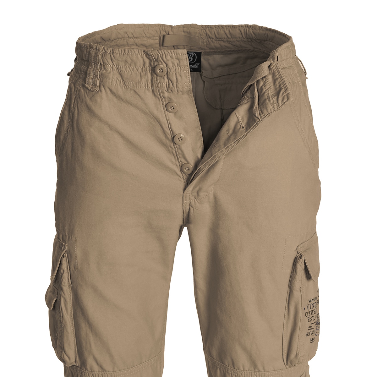 Brandit Pure Vintage Military Pants - Beige