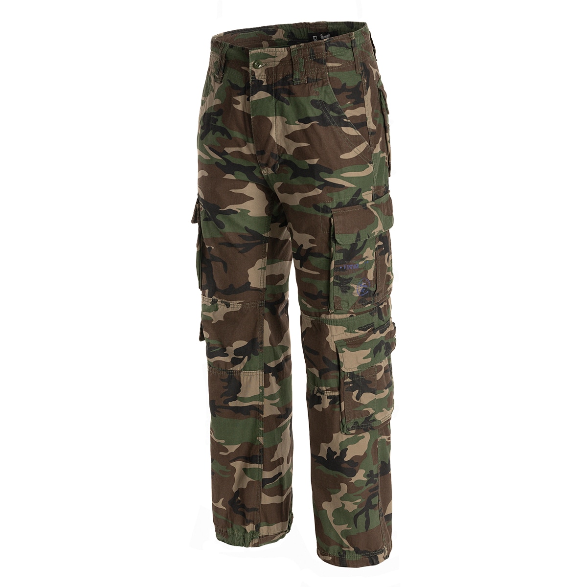Brandit Pure Vintage Military Pants Woodland