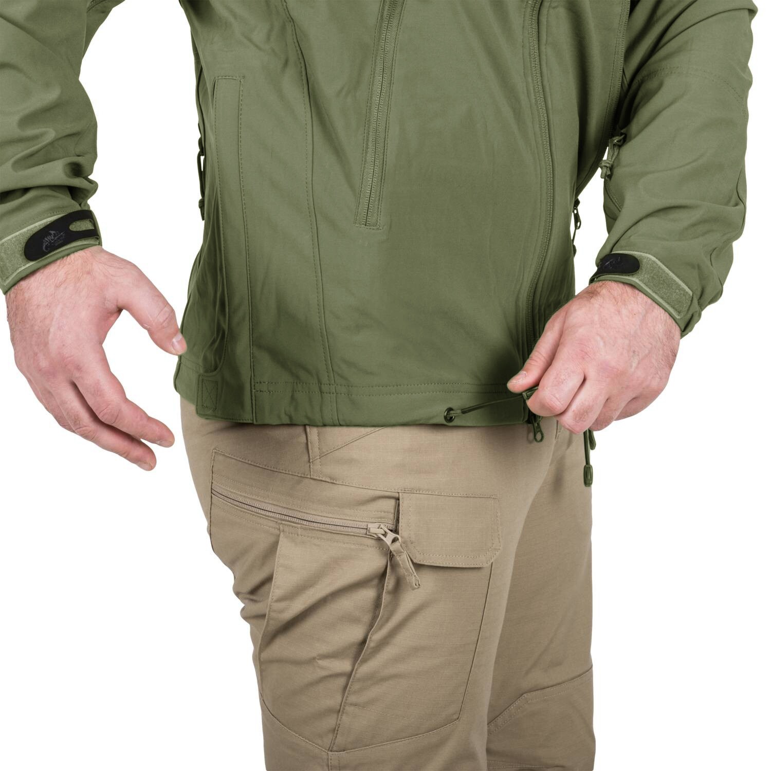 Helikon Cougar Softshell Windblocker QSA HID Jacket - Olive Green