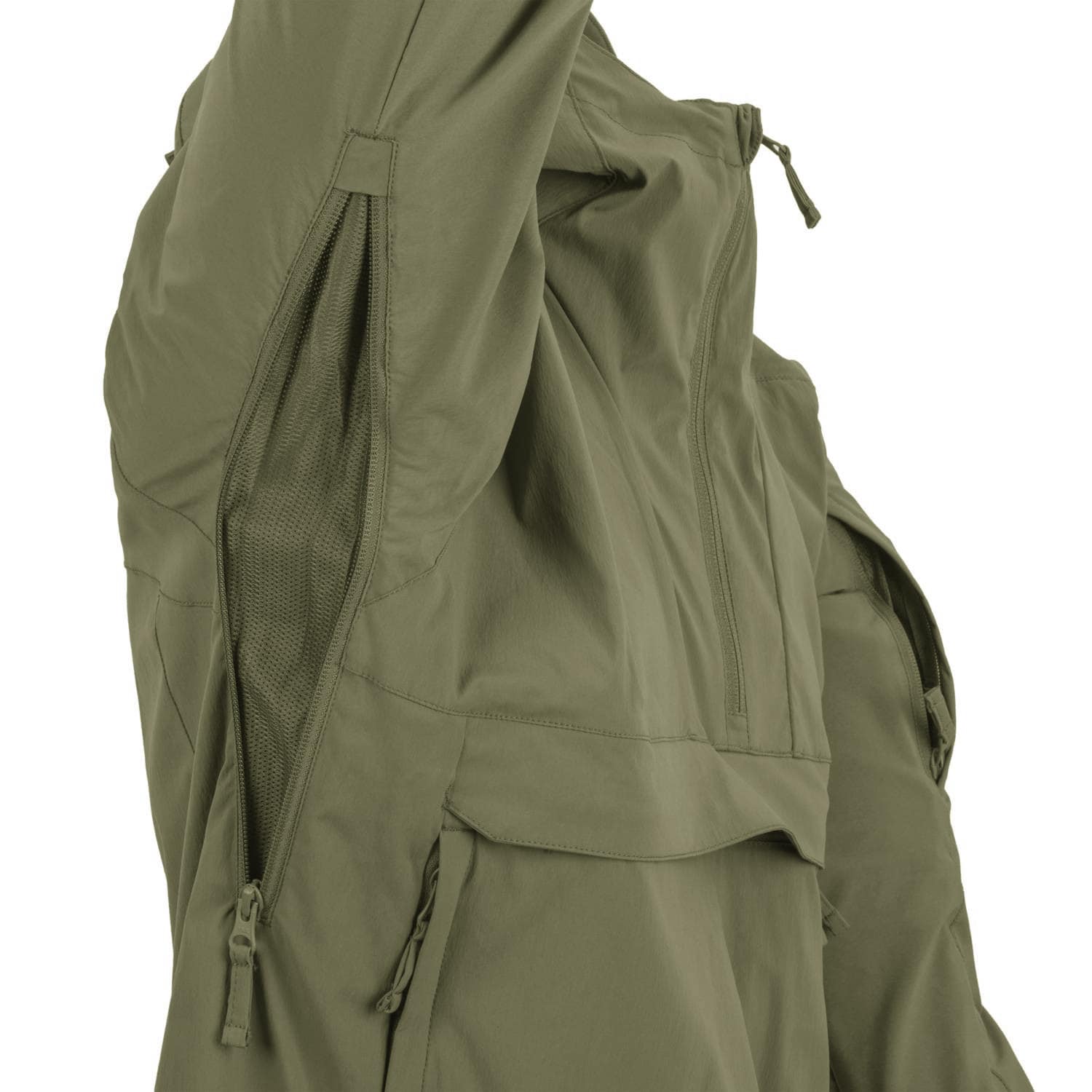 Helikon Mistral Anorak Softshell Jacket - Adaptive Green