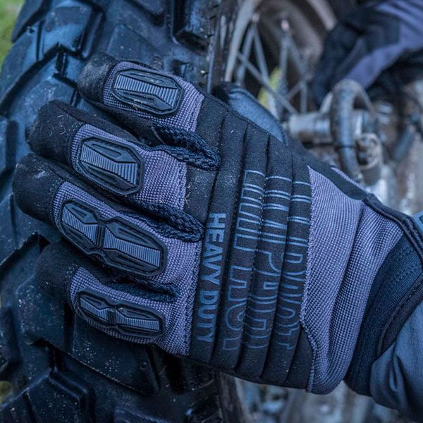 Helikon Impact Heavy Duty Gloves - Black/Graphite