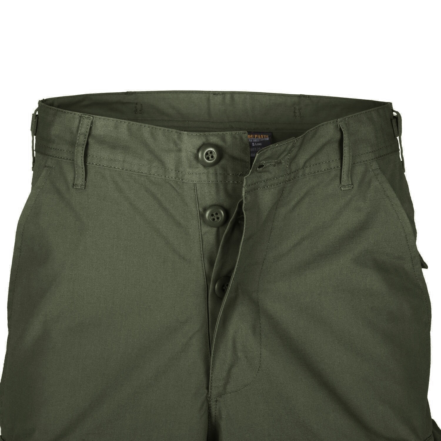 Helikon BDU Cotton Rip-Stop Pants - Olive Green