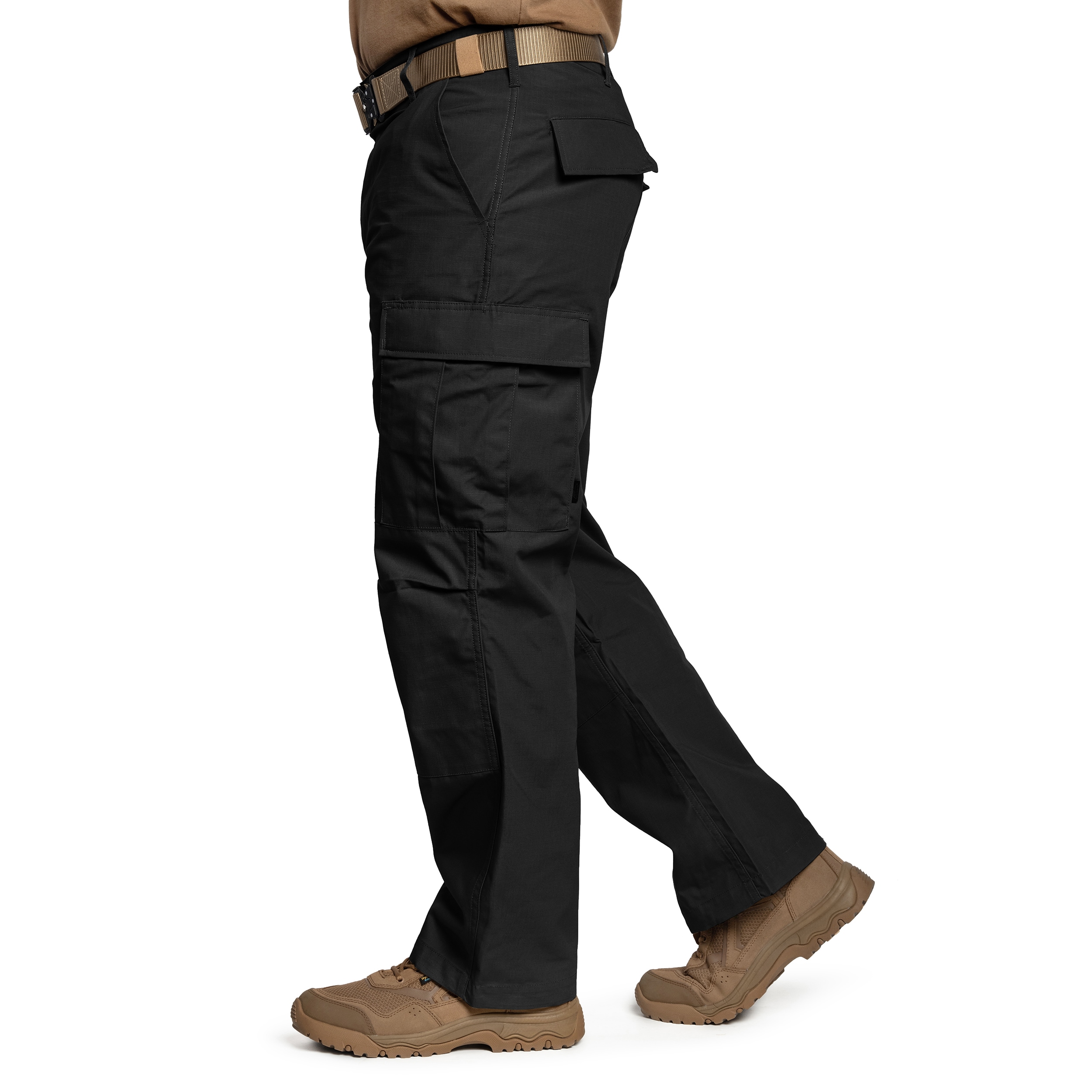 Helikon BDU PolyCotton Rip-Stop Pants - Black