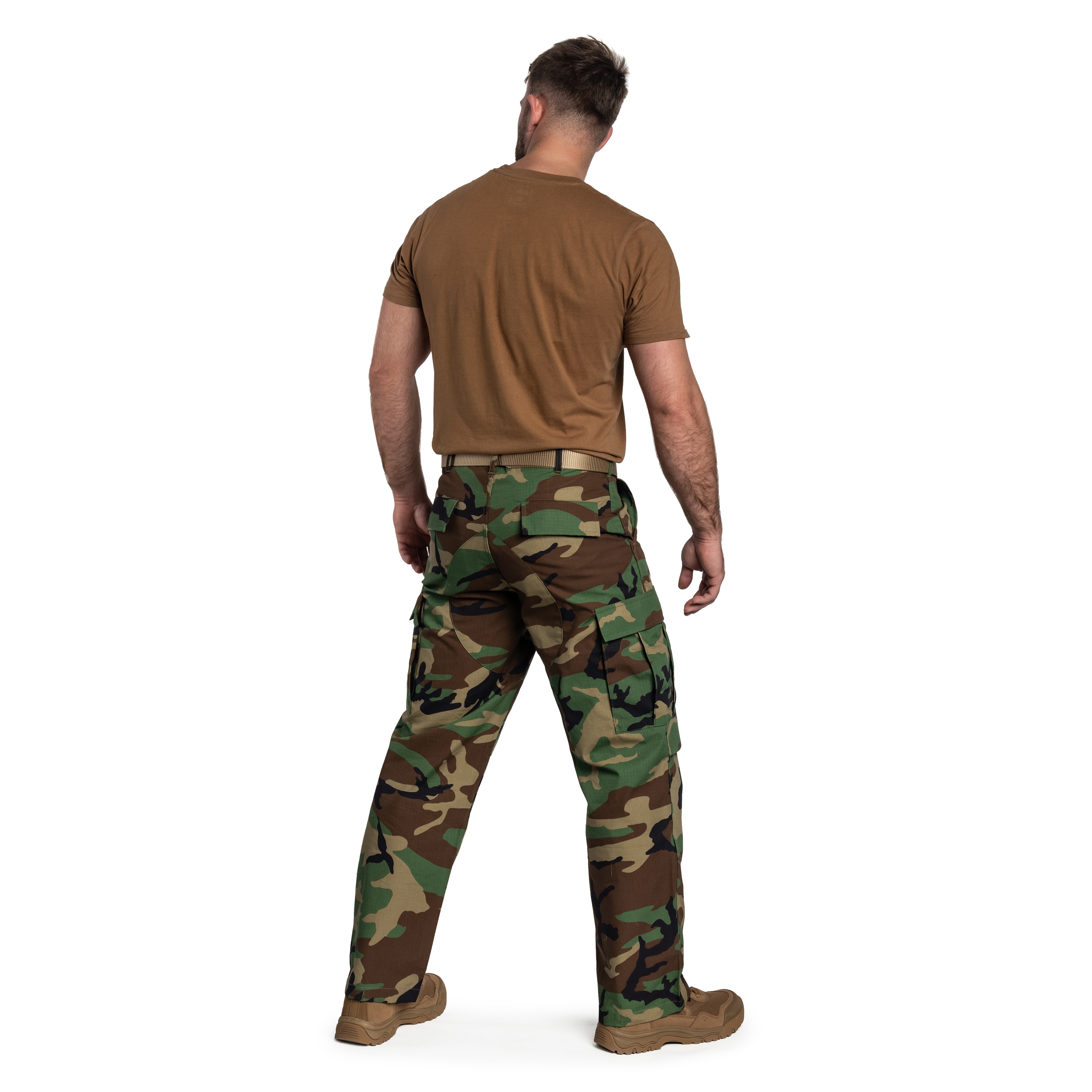 Helikon BDU PolyCotton Rip-Stop Pants - US Woodland