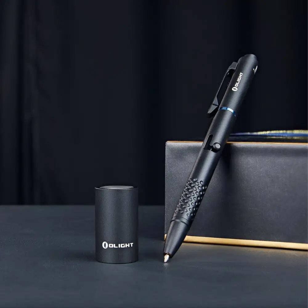 Olight O'Pen Glow Black Pen Torch - 120 lumens