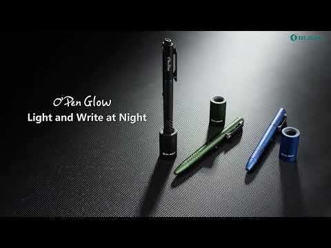 Olight O'Pen Glow OD Green Pen Torch - 120 lumens