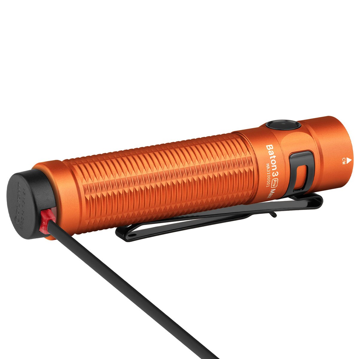 Olight Baton 3 Pro Max Cool White Orange rechargeable torch - 2500 lumens
