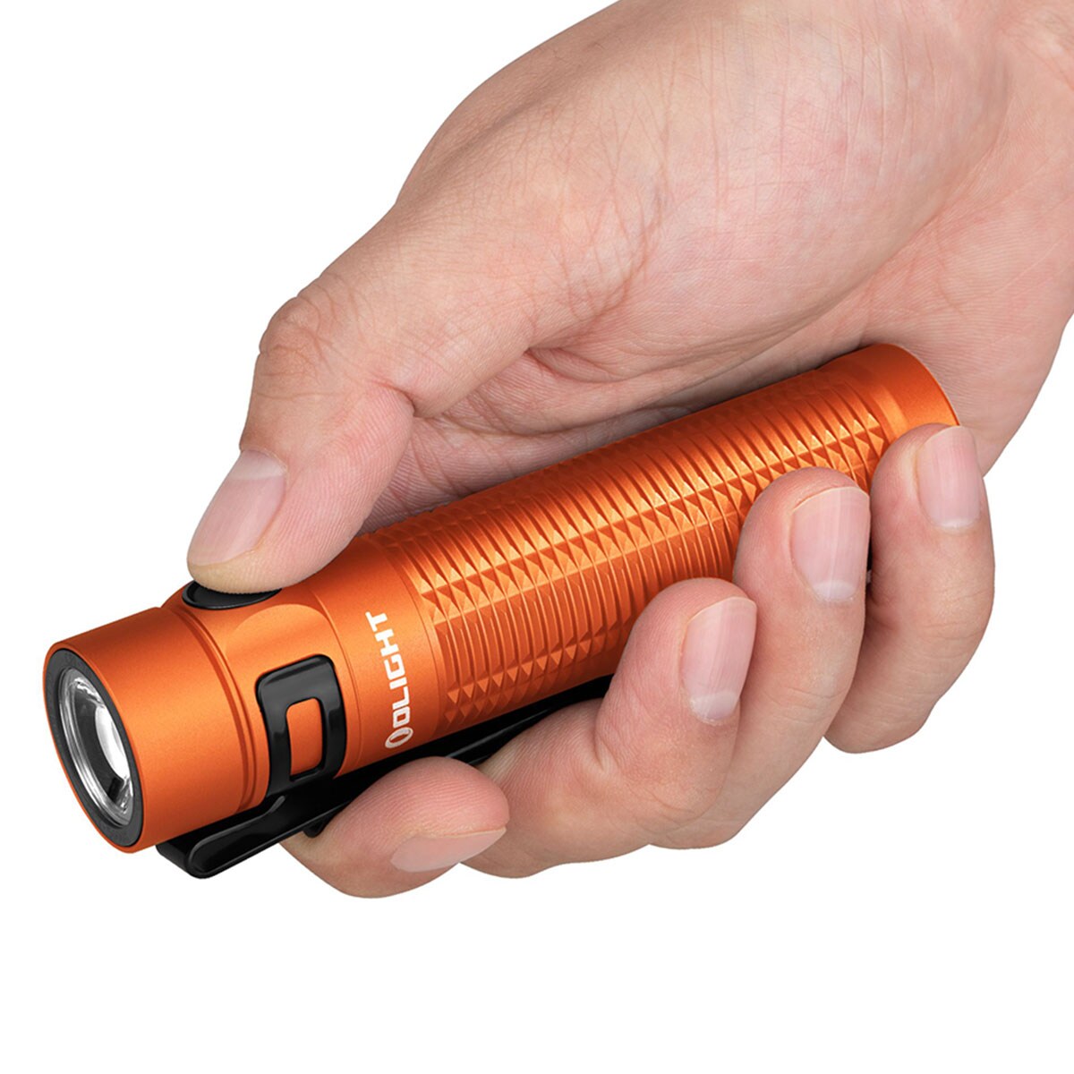 Olight Baton 3 Pro Max Cool White Orange rechargeable torch - 2500 lumens