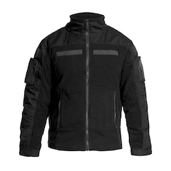 MFH Combat Fleece Jacket Black