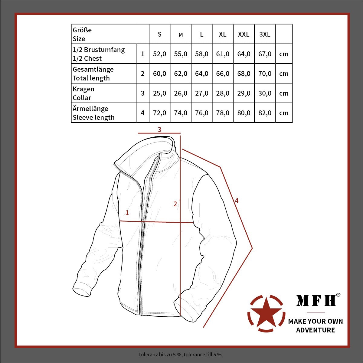 MFH US Tactical Thermal Jumper - Olive