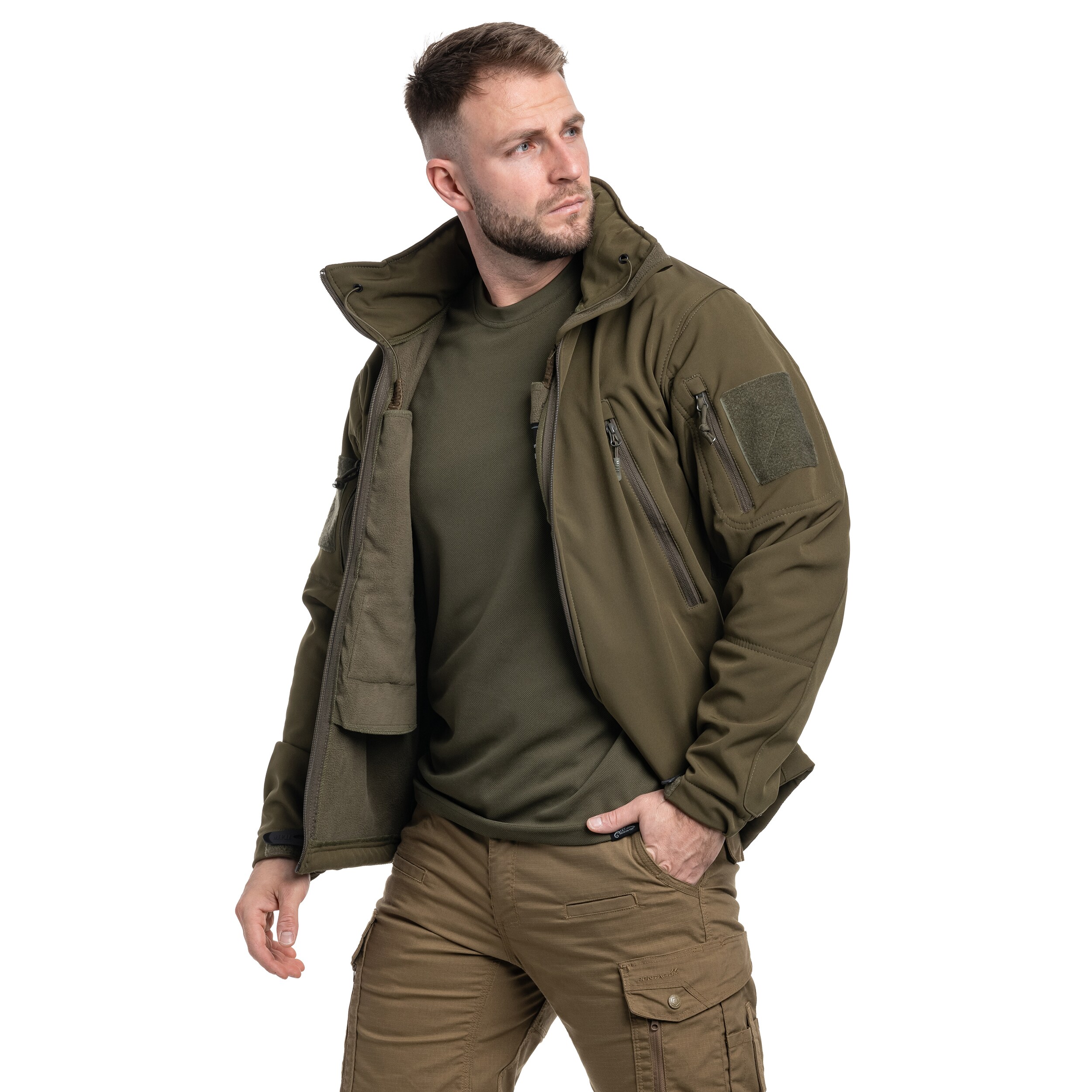 MFH Scorpion Softshell Jacket - Olive