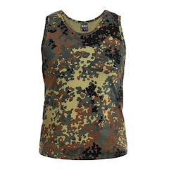 MFH Tank Top T-shirt - Flecktarn