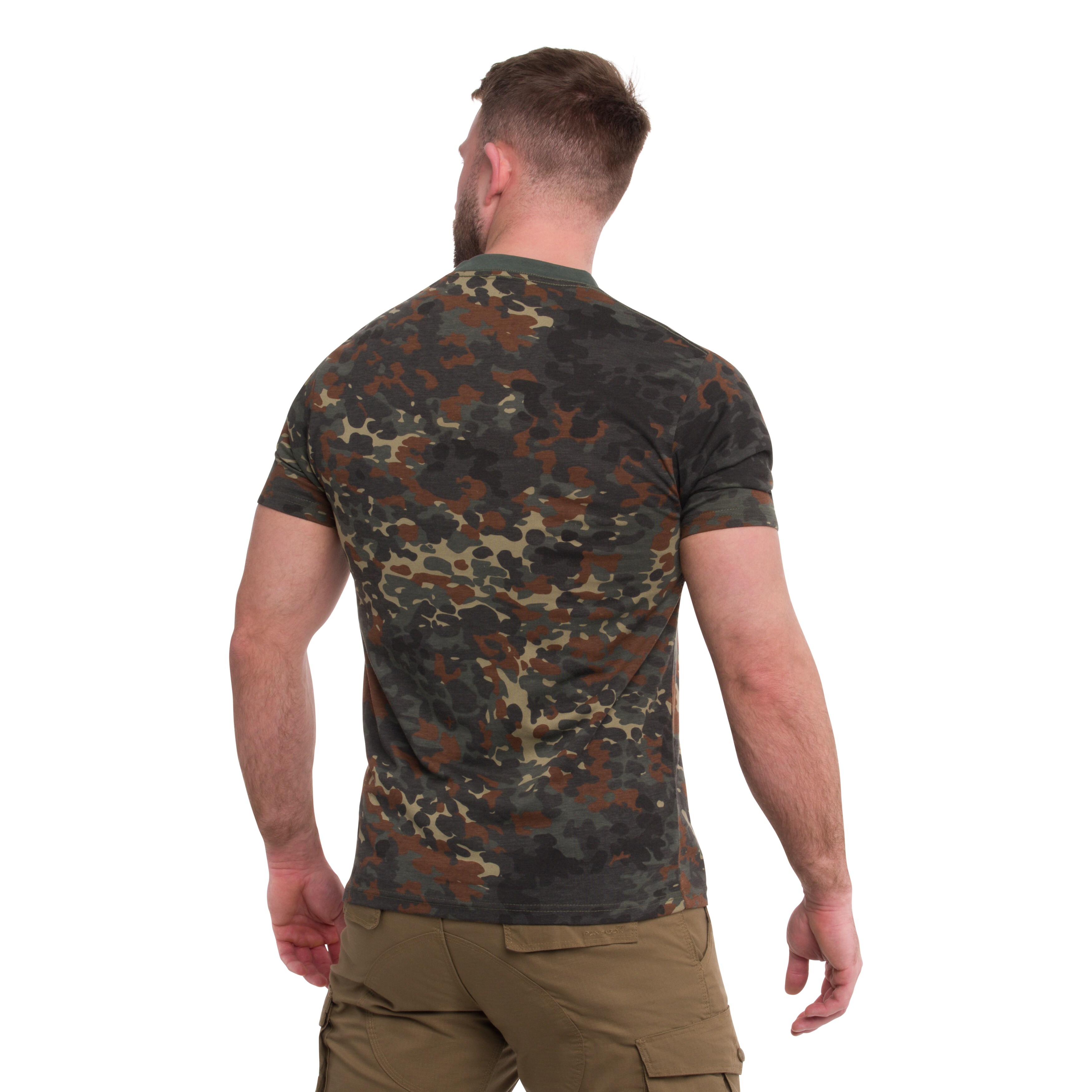 MFH Streetstyle T-shirt -  Flecktarn BW Camo