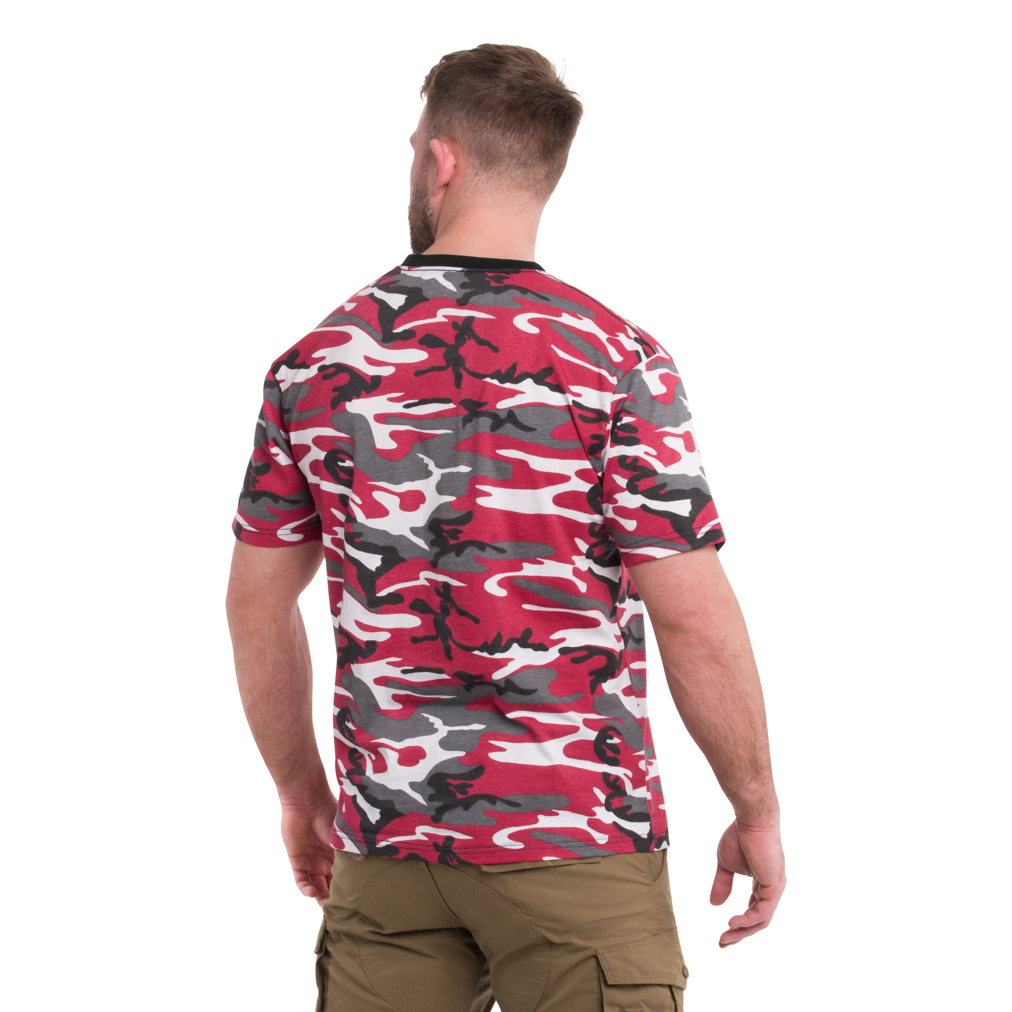MFH Streetstyle T-shirt - Red Camo