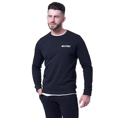 Military Gym Wear Lucky 21 man's sweatshirt - black