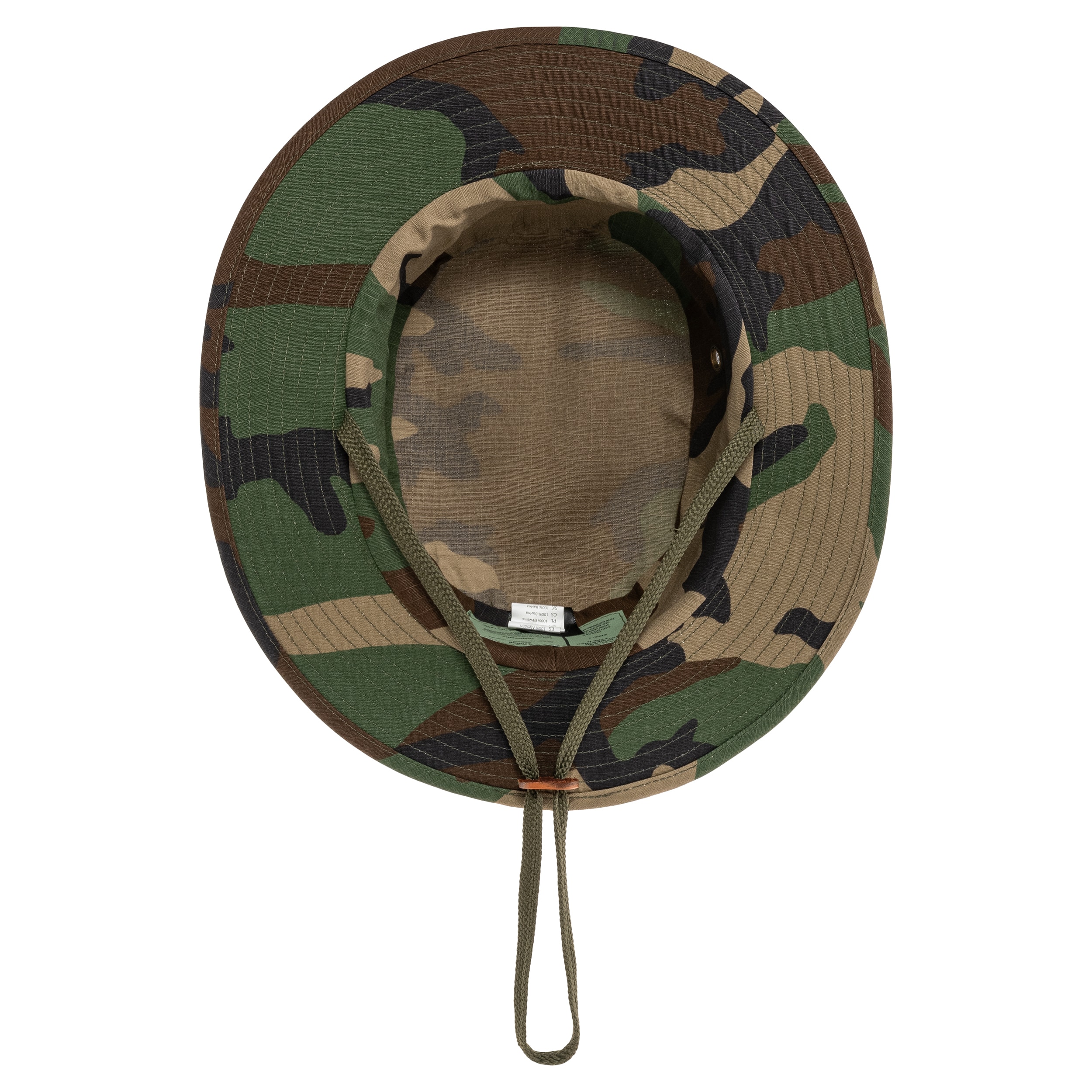 Mil-Tec Cotton Ripstop Hat Woodland