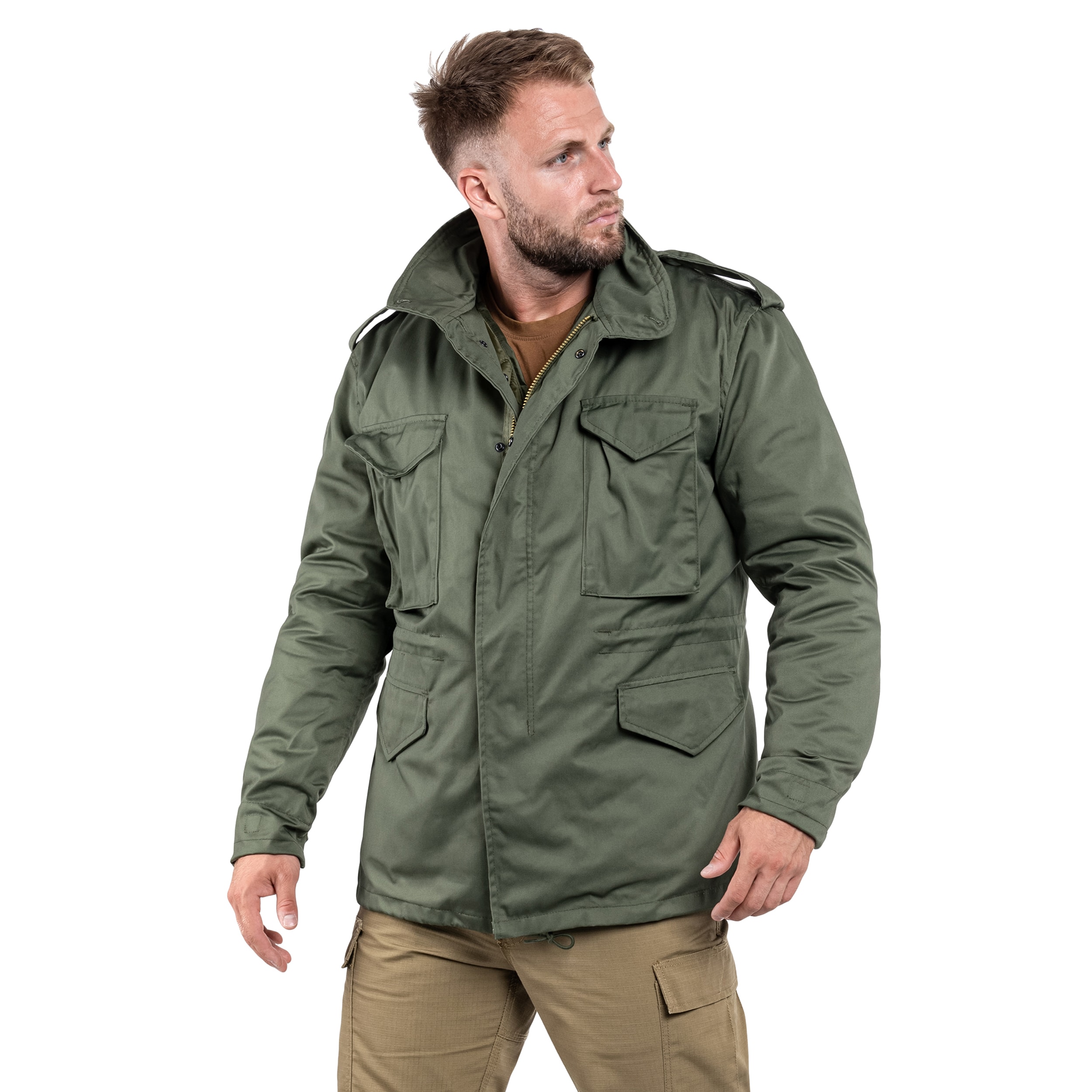 Mil Tec M65 Jacket Olive