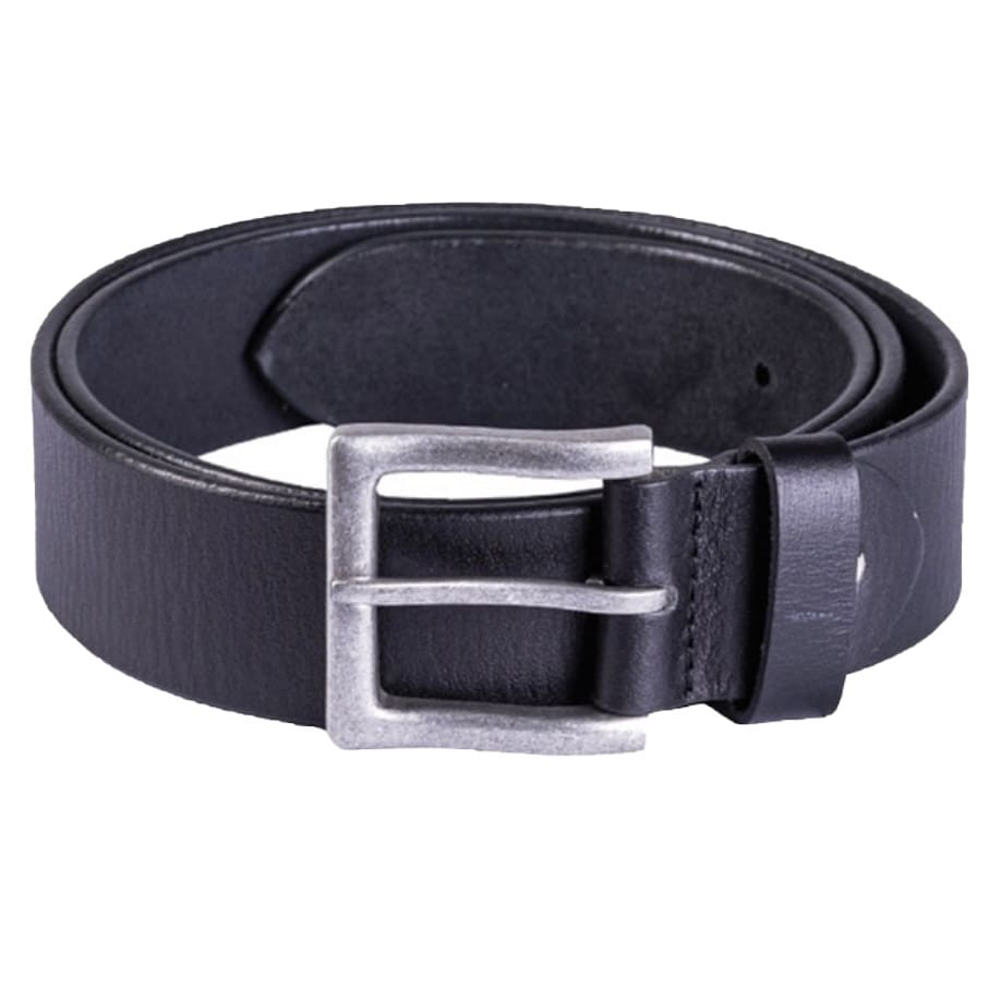 Mil-Tec Nappa Leather Belt - Black